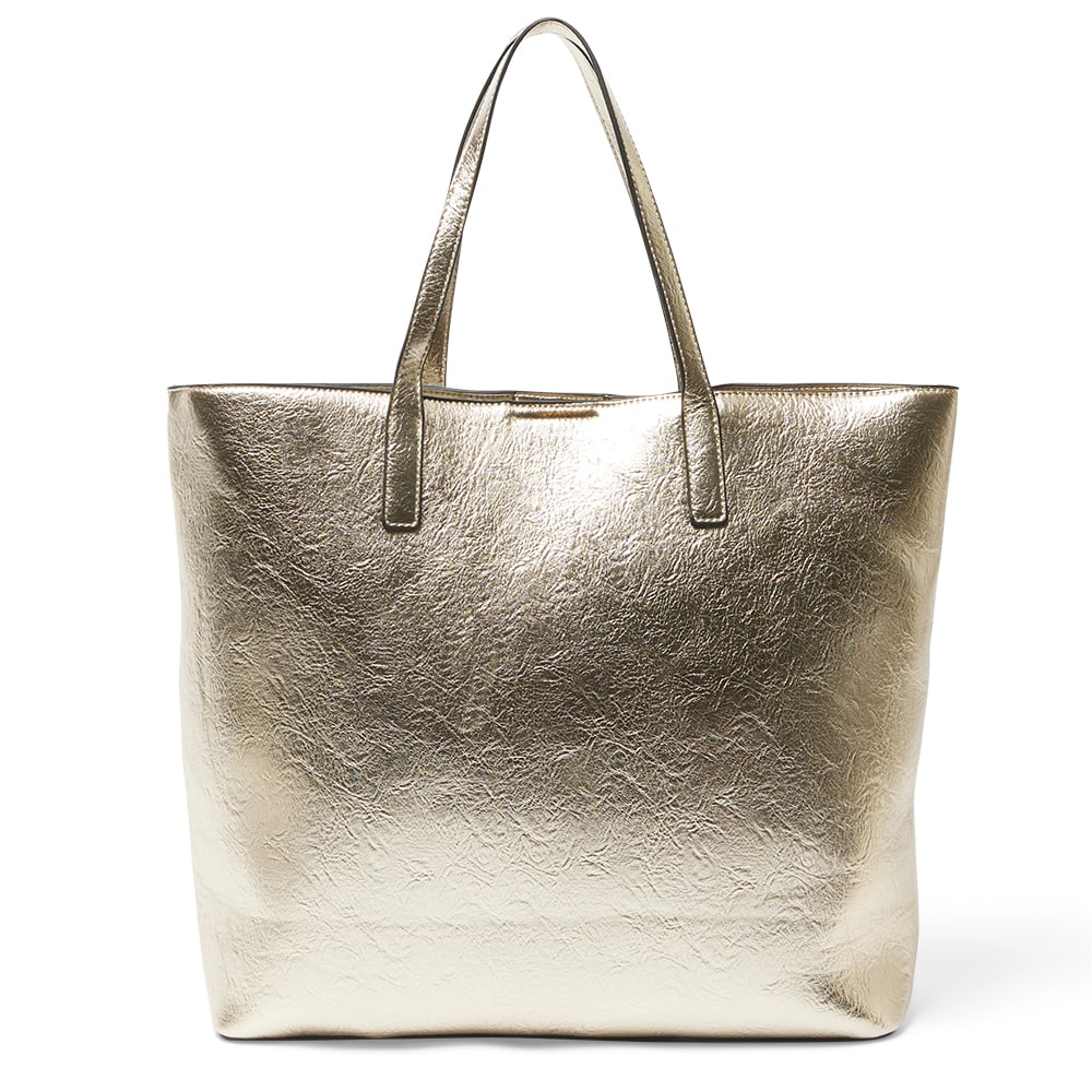 Gold metallic tote sale