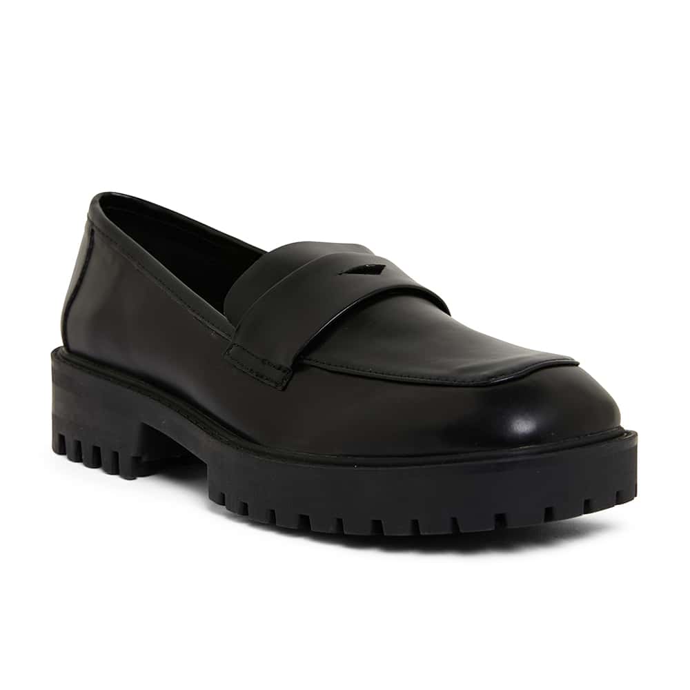 System Loafer in Black | Ravella | Shoe HQ