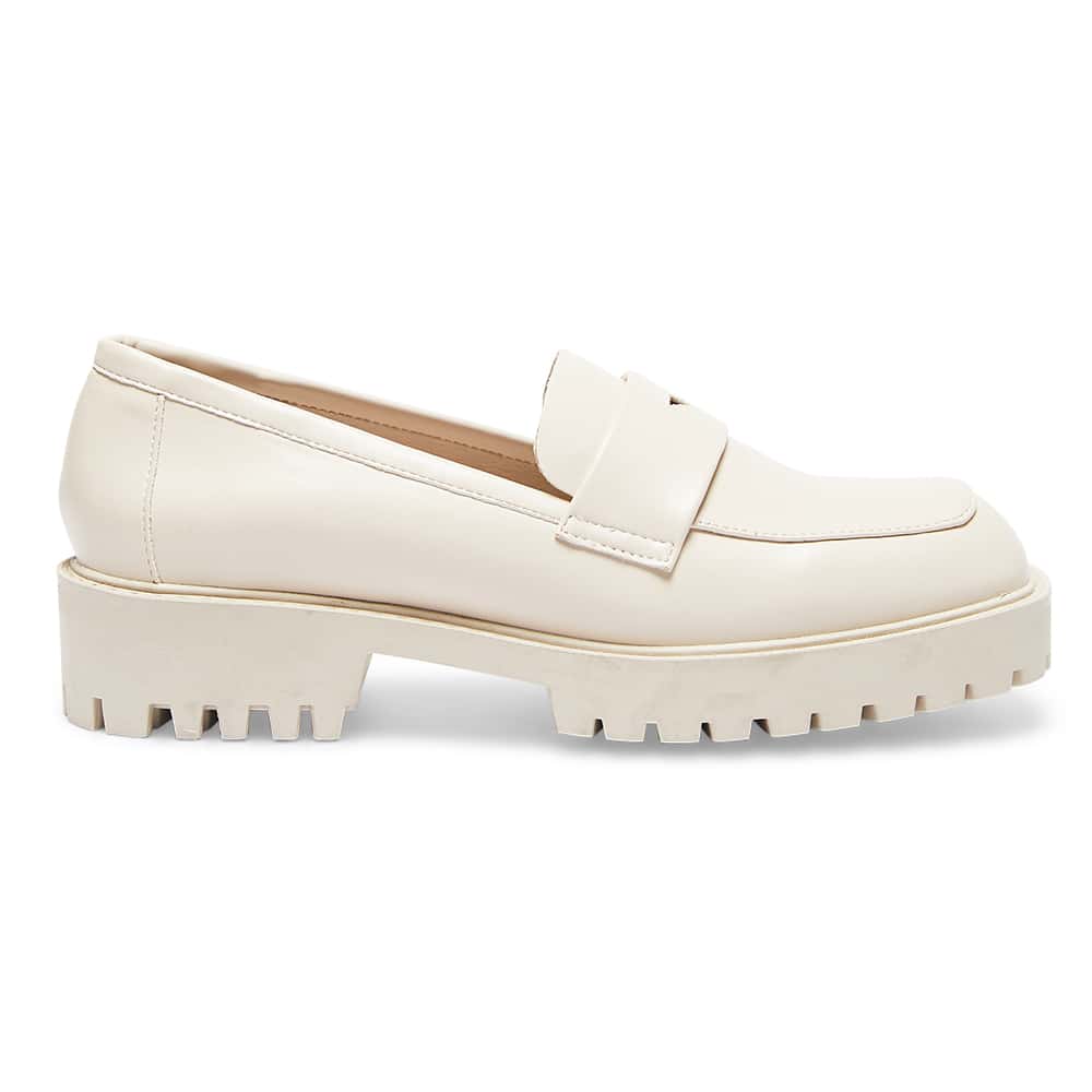 System Loafer in Bone Smooth | Ravella | Shoe HQ