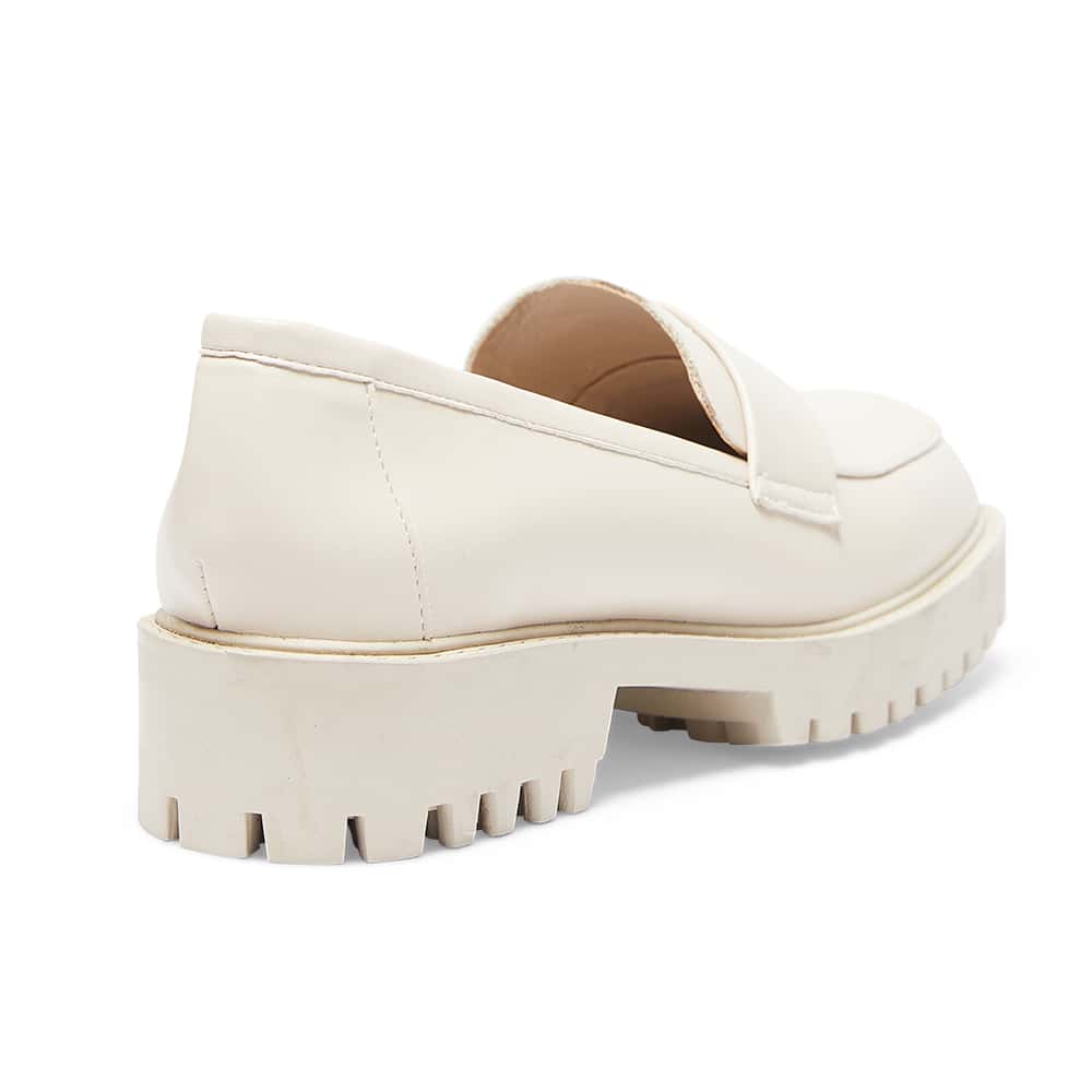 System Loafer in Bone Smooth