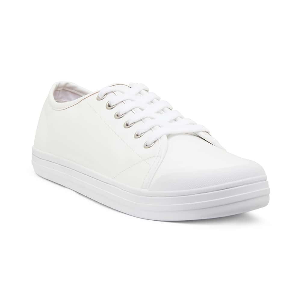 Veto Sneaker in White Smooth