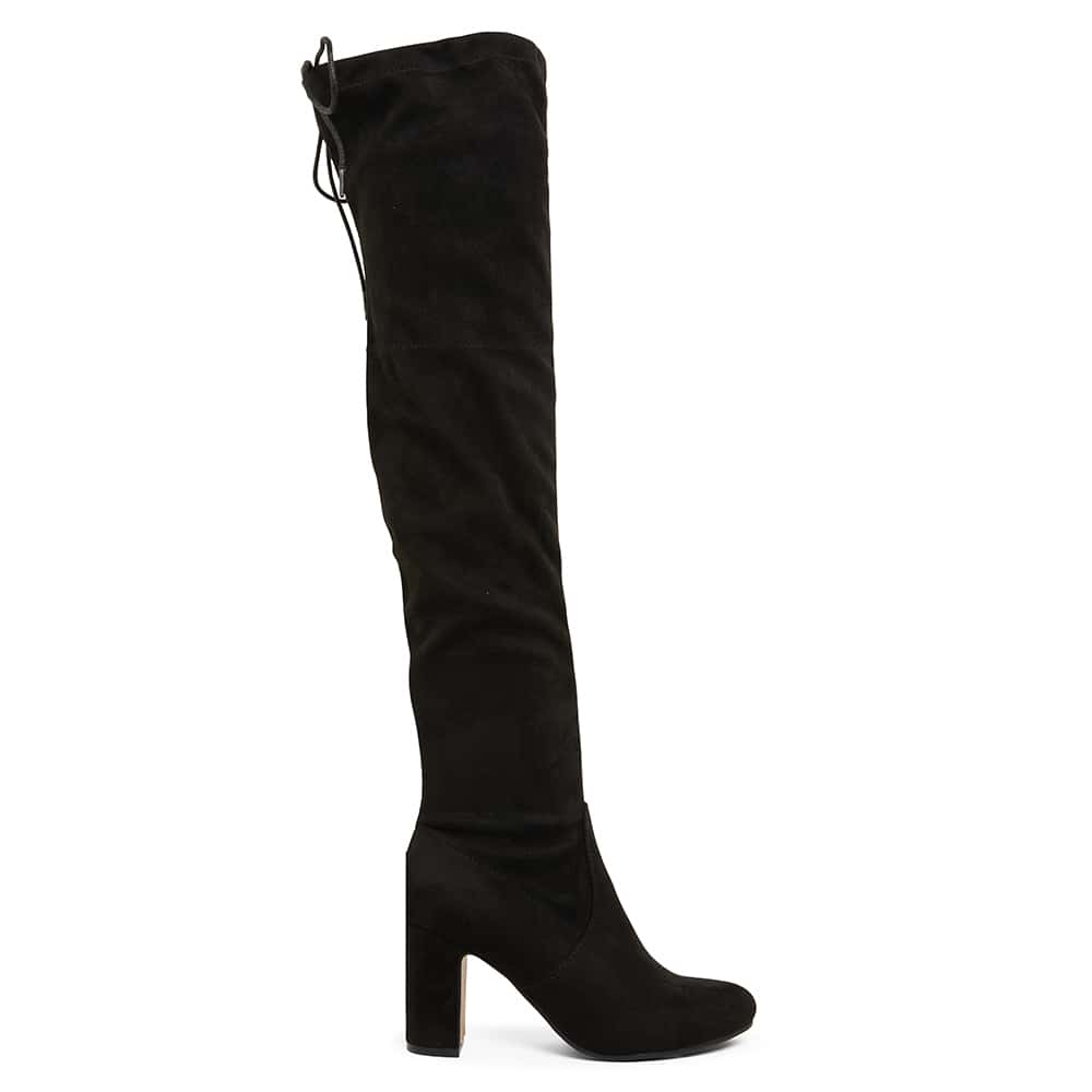 Zest Boot in Black Smooth | Ravella | Shoe HQ