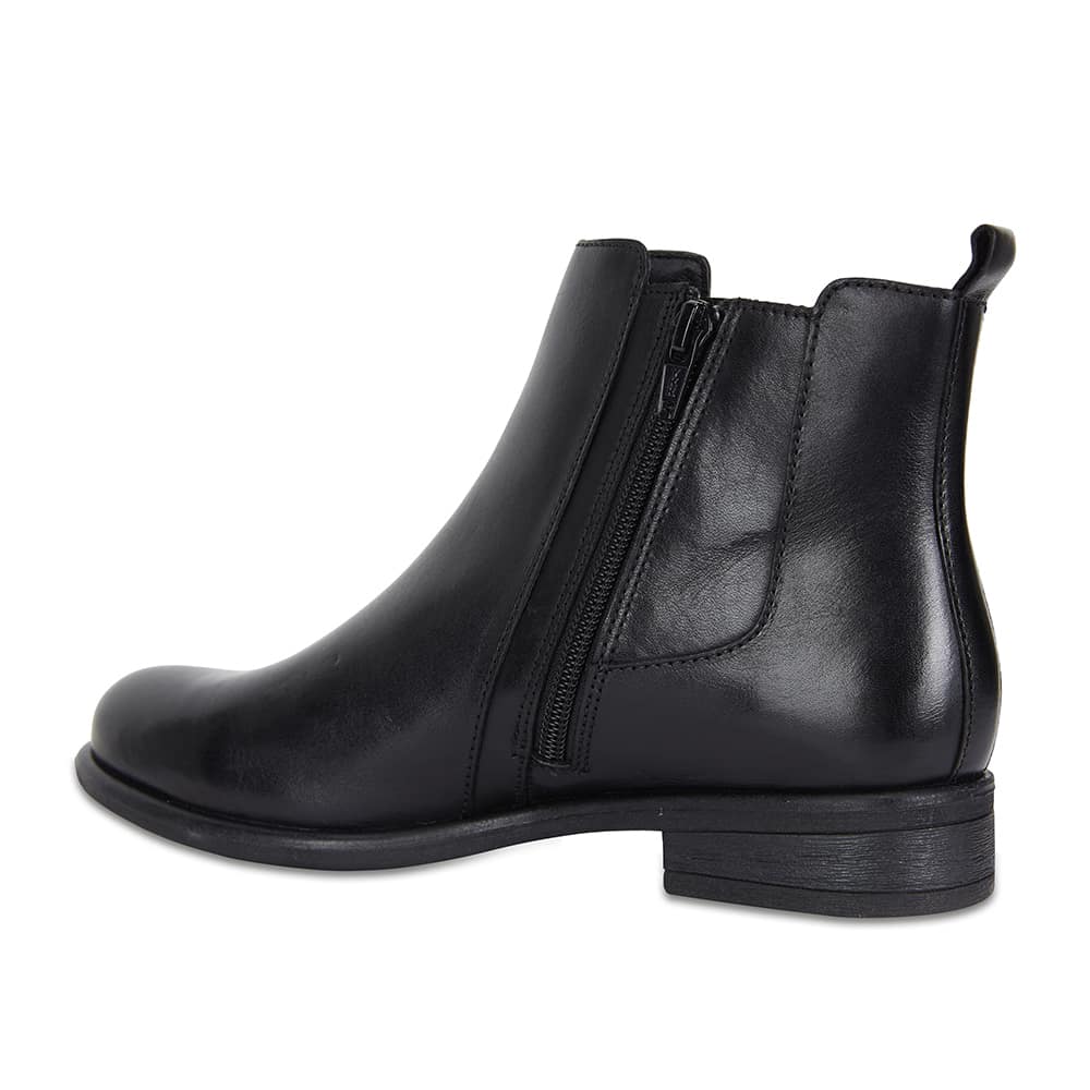 Bogart Boot in Black Leather | Sandler | Shoe HQ