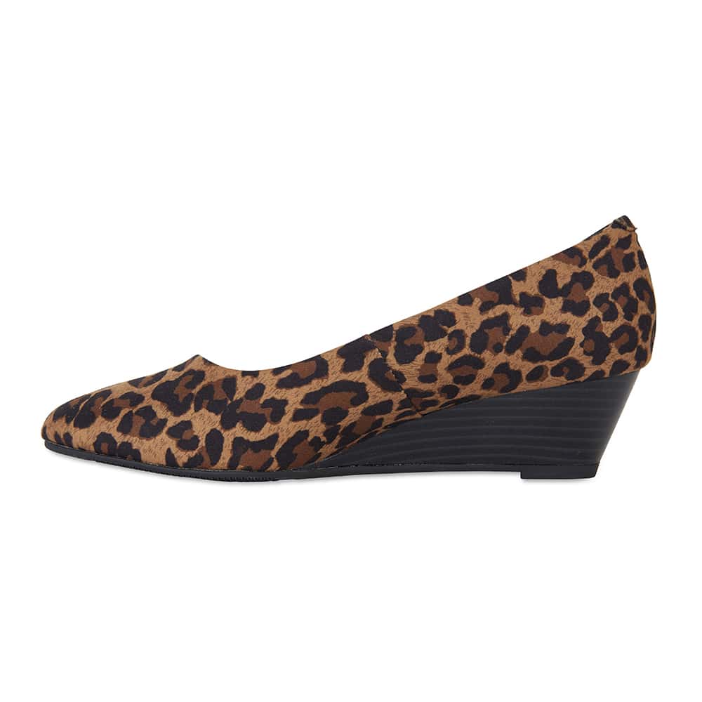 Henry Heel in Animal Fabric | Sandler | Shoe HQ
