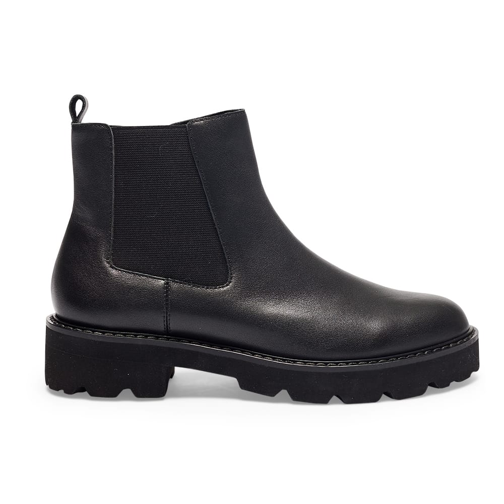 Industry Boot in Black Leather | Sandler | Shoe HQ