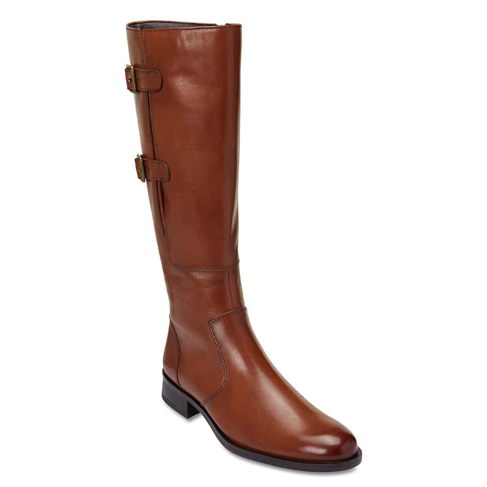 Jerome Boot in Mid Brown Leather | Sandler | Shoe HQ