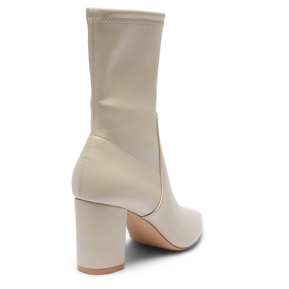 Karly Boot in Nude Stretch Smooth