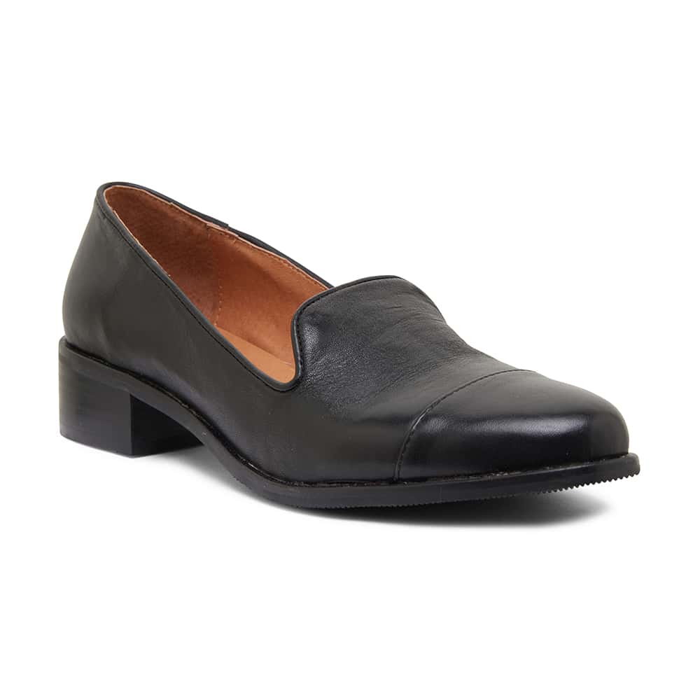 Sable Loafer in Black Leather | Sandler | Shoe HQ