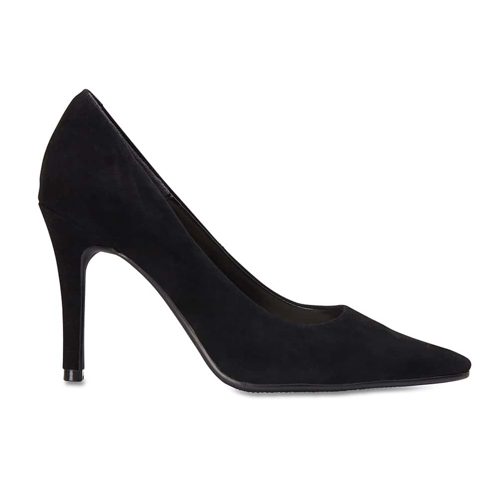 Sandler | Sally Heel in Black Suede