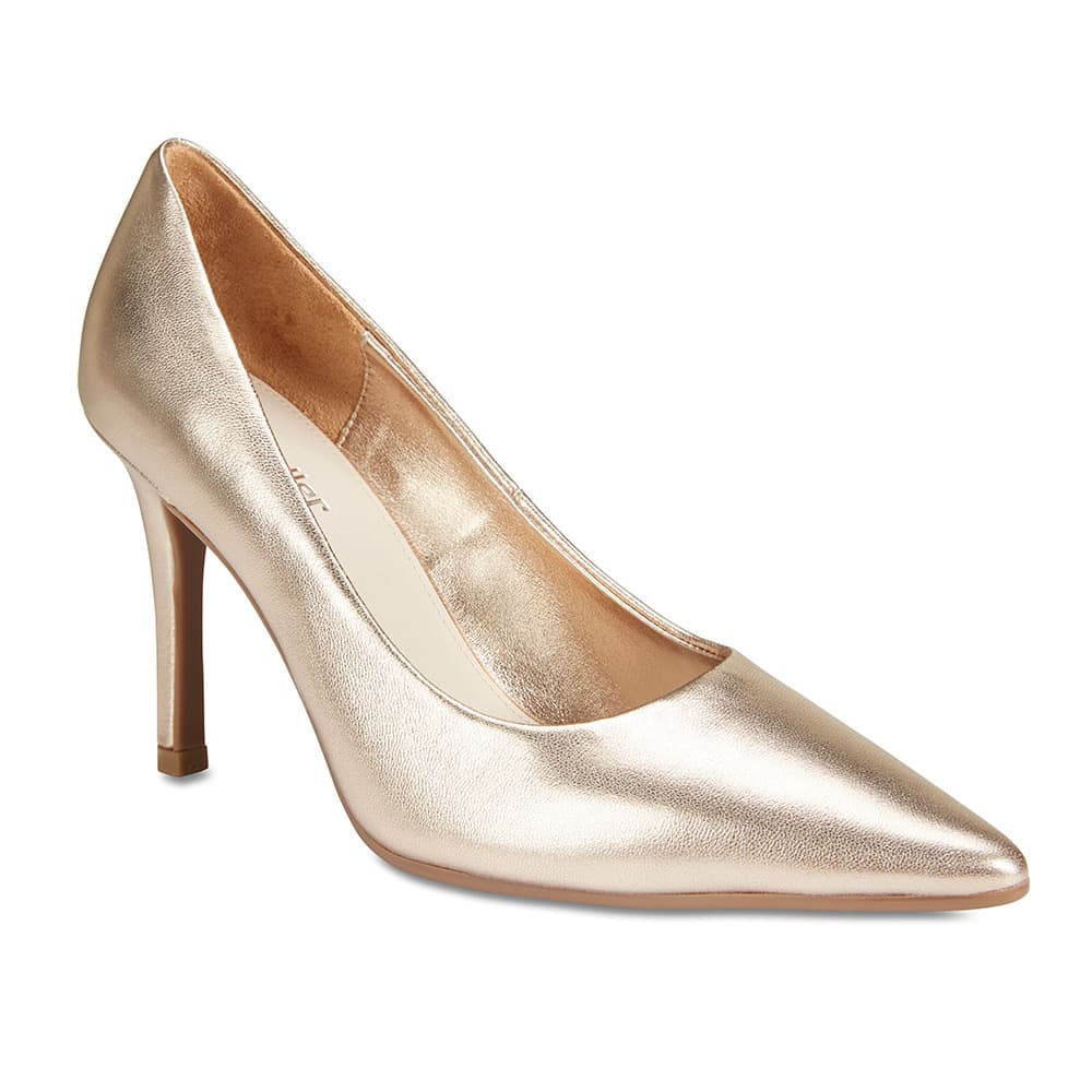 Sandler | Sally Heel in Gold Leather