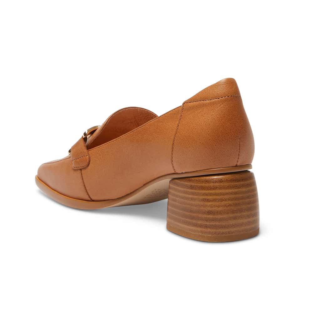 Sophia Loafer in Tan Leather