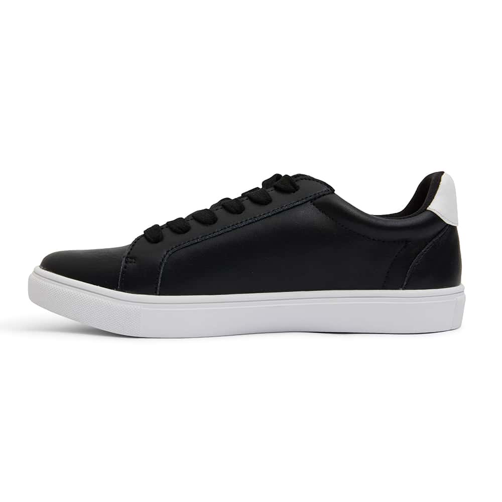 Stark Sneaker in Black & White Leather | Sandler | Shoe HQ