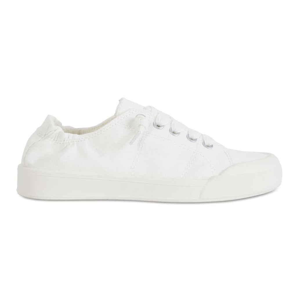 Switch Sneaker in White Canvas | Sandler | Shoe HQ