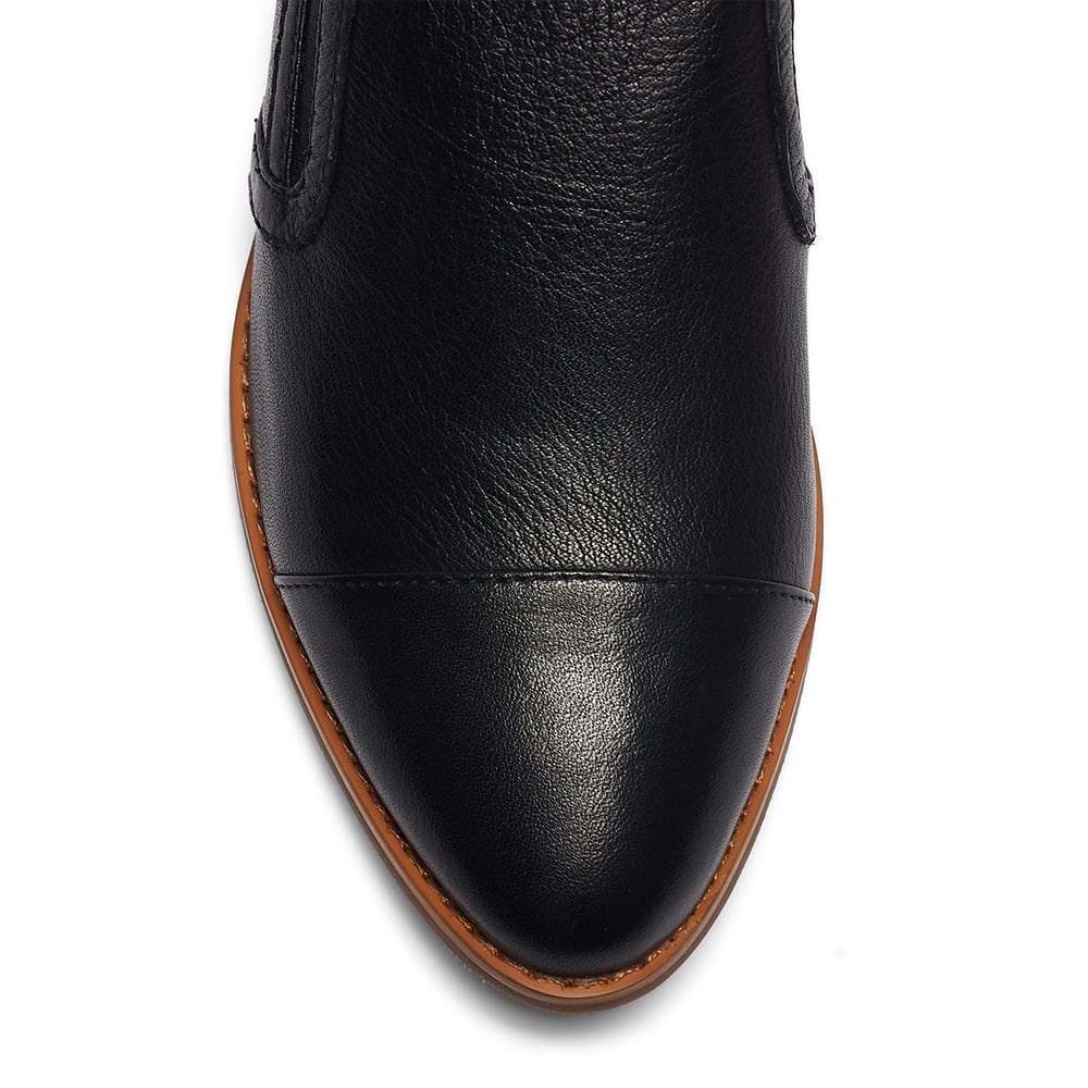 Tactic Loafer in Black Leather | Sandler | Shoe HQ