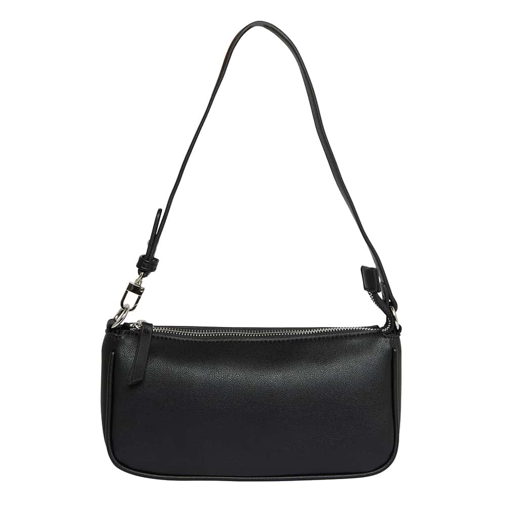 Tang Handbag in Black Smooth