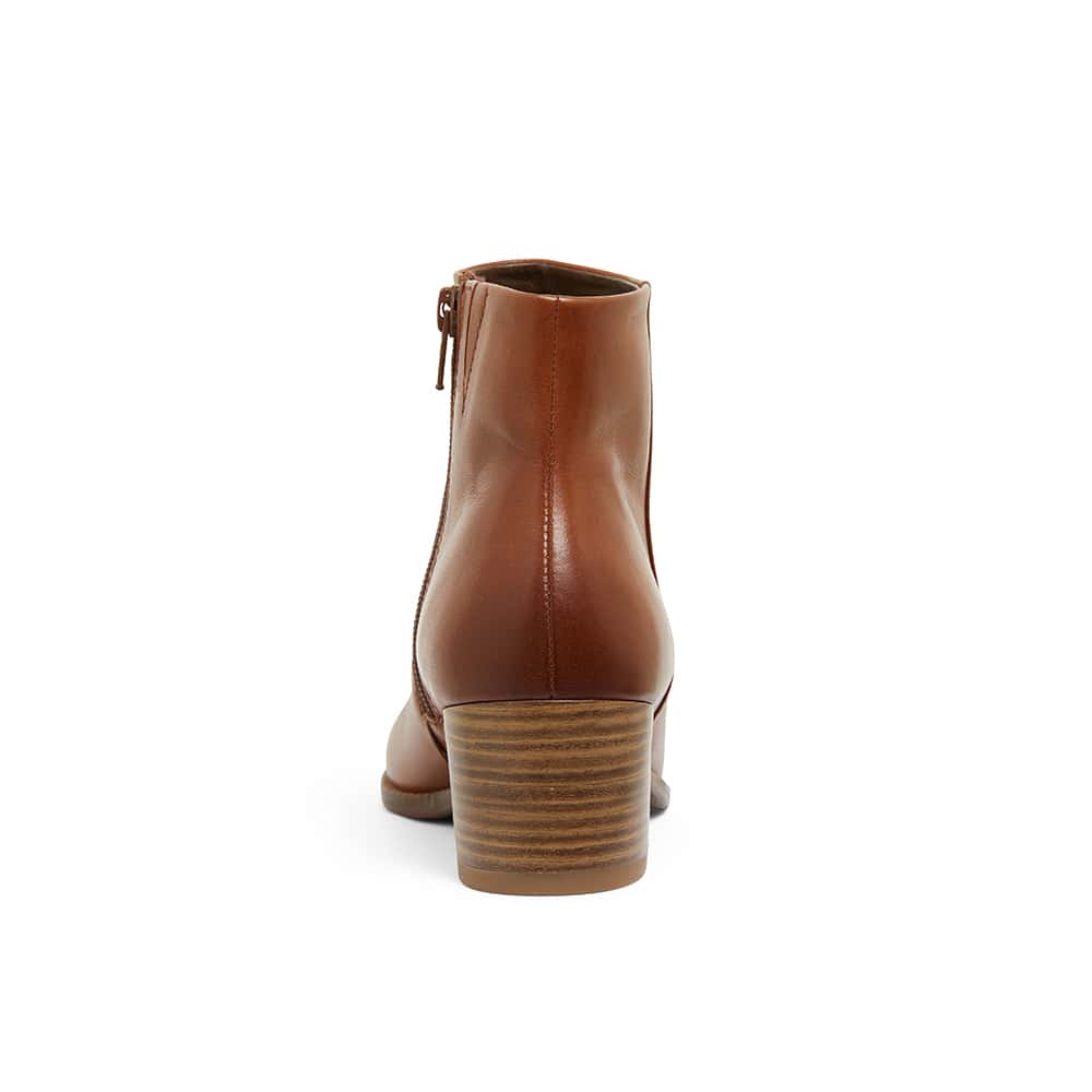 Vera Boot in Mid Brown Leather | Sandler | Shoe HQ