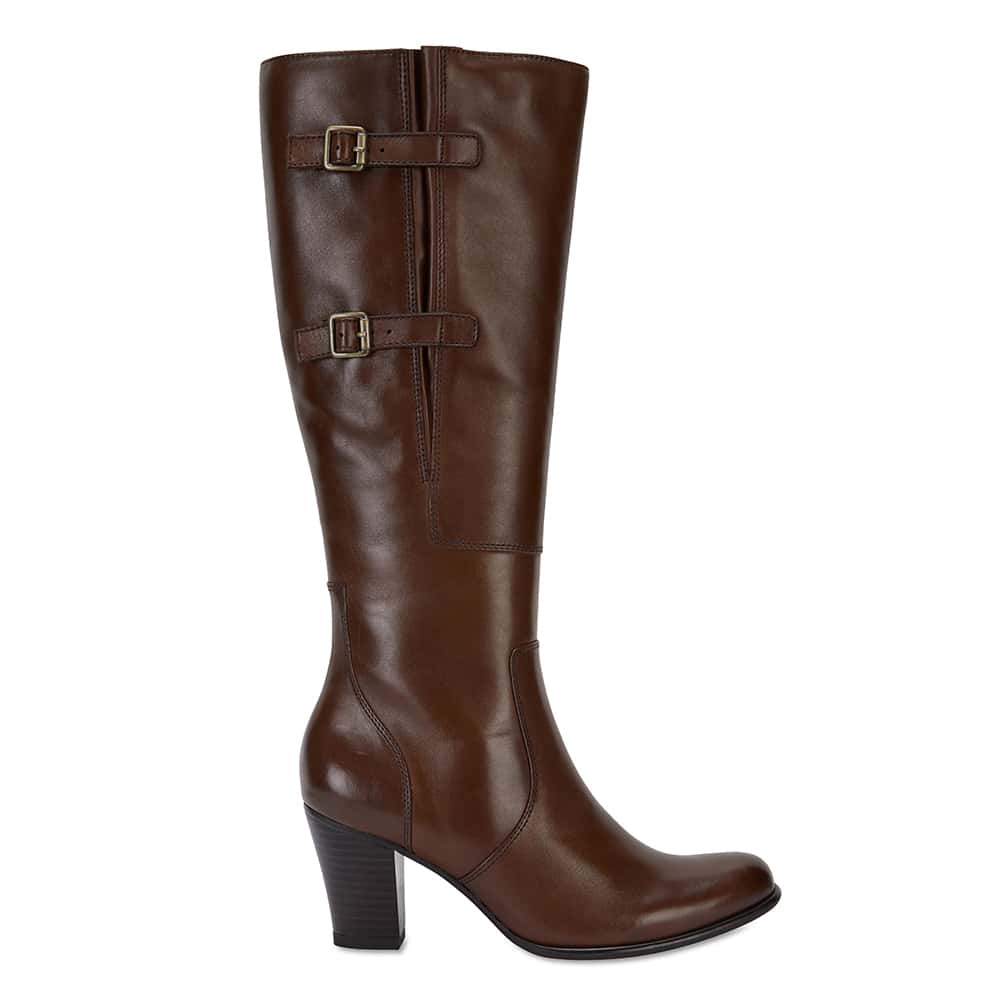 Victor Boot in Brown Leather