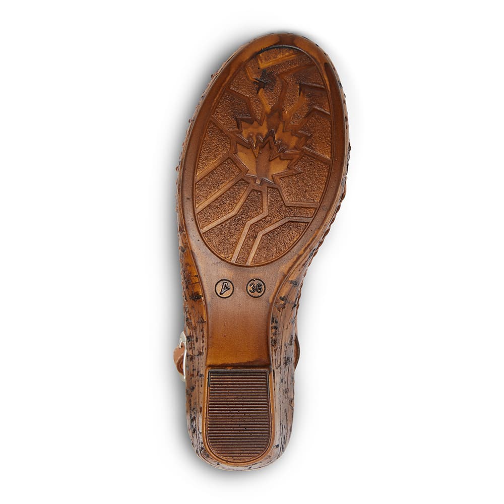 Dex Heel in Tan Leather